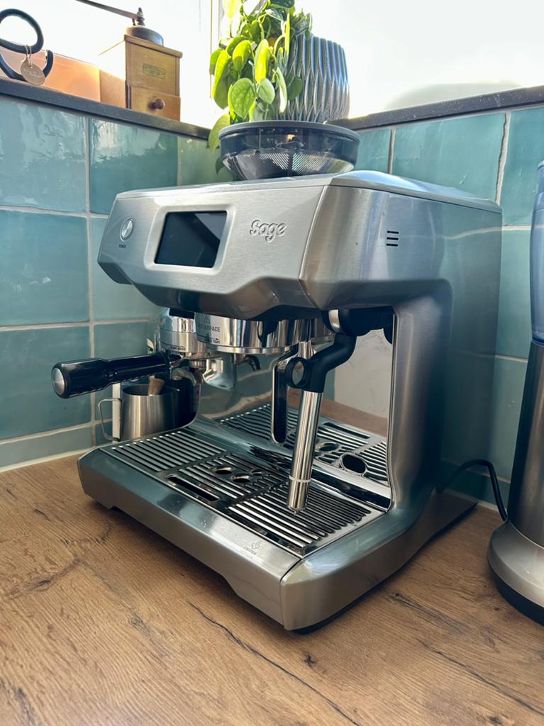 Sage Oracle Touch filterdrager koffiezetapparaat, 10 kopjes of meer, Ophalen of Verzenden, Zo goed als nieuw, Koffiemachine