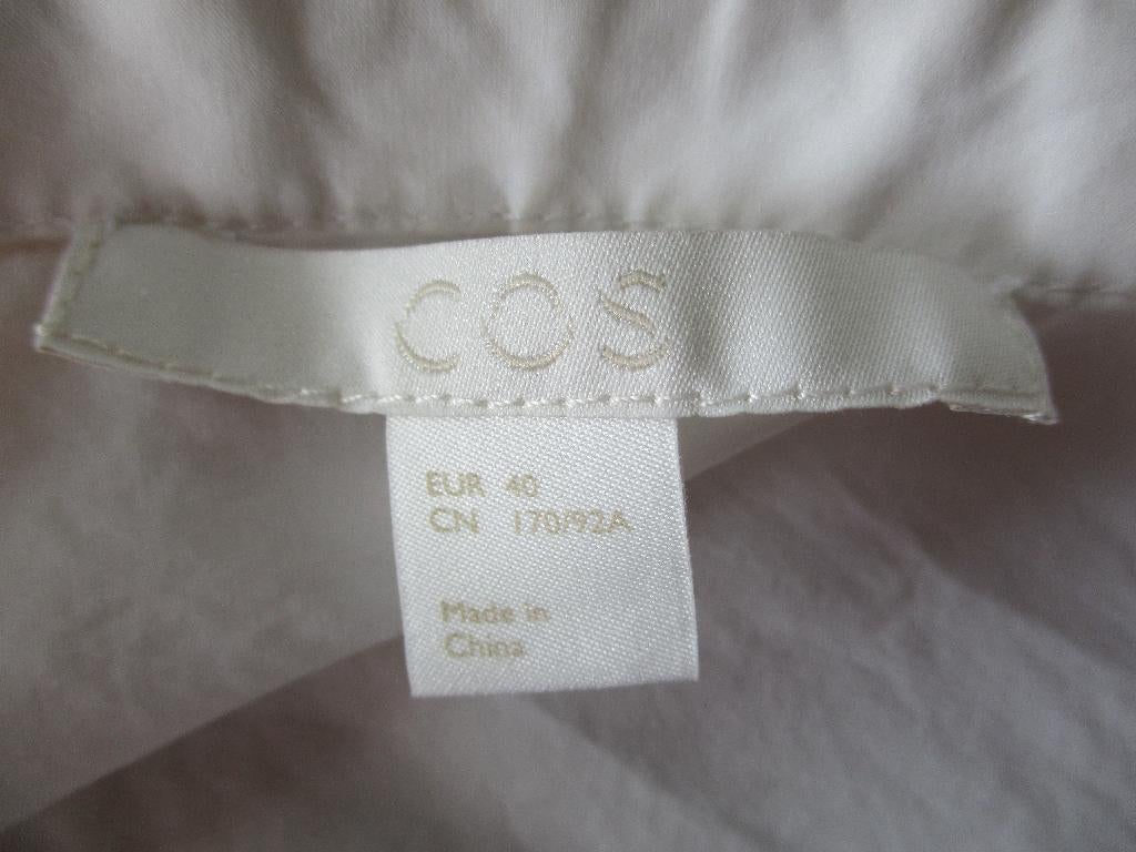 Cos, size 40, Maat 38/40 (M), COS, Verzenden, Wit