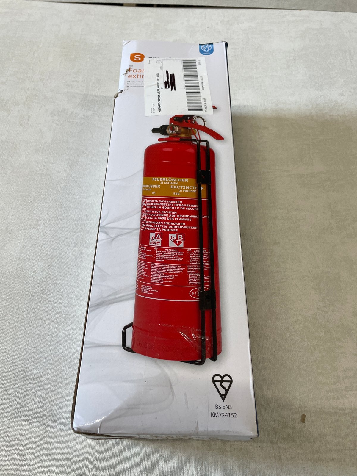 Nieuwe Smartwares Brandblusser - 1kg poederblusser, Smartwares Group, Brandblusser, Support@smartwaresgroup.com, Nieuw