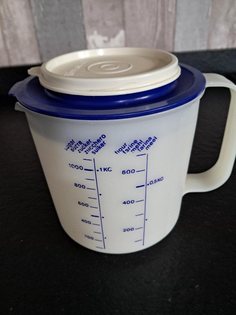 Tupperware Mix N Meet mixer kom beslagkom - 1.2 liter, Huis en Inrichting, Keuken | Tupperware, Ophalen of Verzenden, Zo goed als nieuw