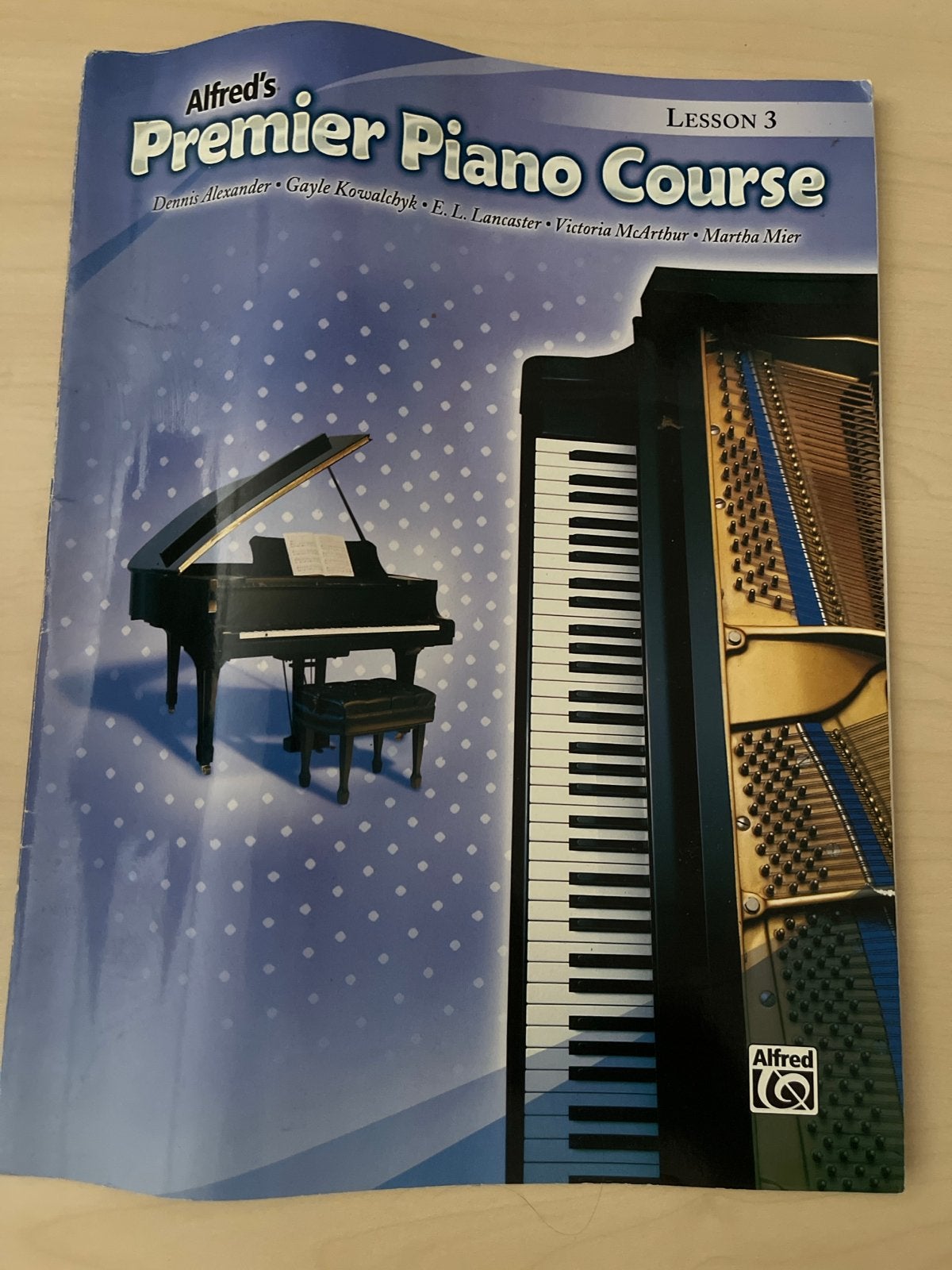 Alfred's Premier Piano Course - Lesboek 3, Klassiek, Les of Cursus, Ophalen of Verzenden, Zo goed als nieuw