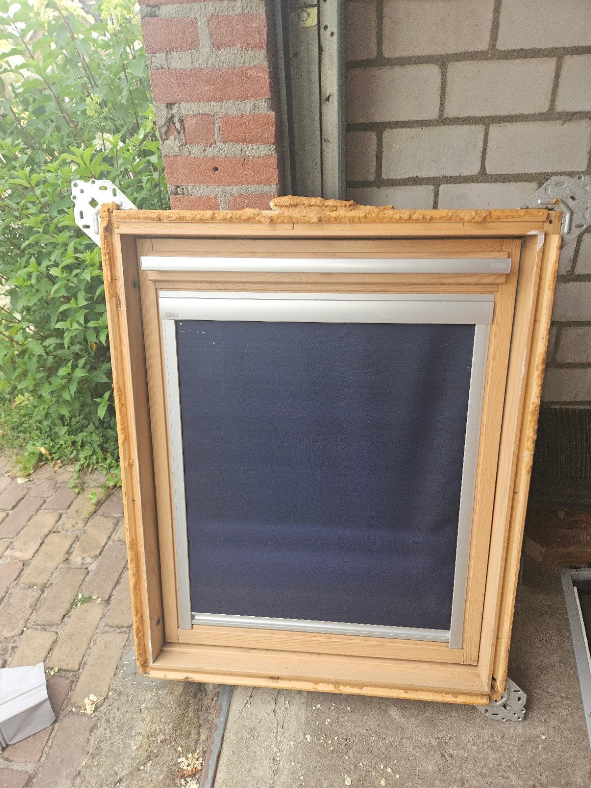Velux dakraam met verduisterscherm, Ophalen, Gebruikt, Minder dan 80 cm, 80 tot 120 cm