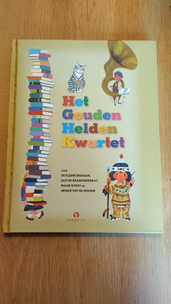 Het gouden helden kwartet, Ophalen, Fictie algemeen, Diverse auteurs, Zo goed als nieuw