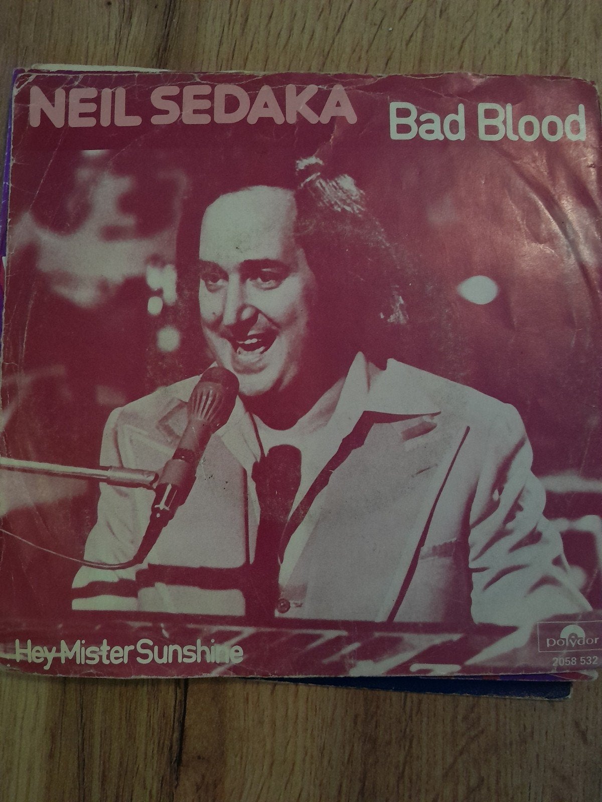 Neil sedaka 7inch bad blood, Ophalen of Verzenden
