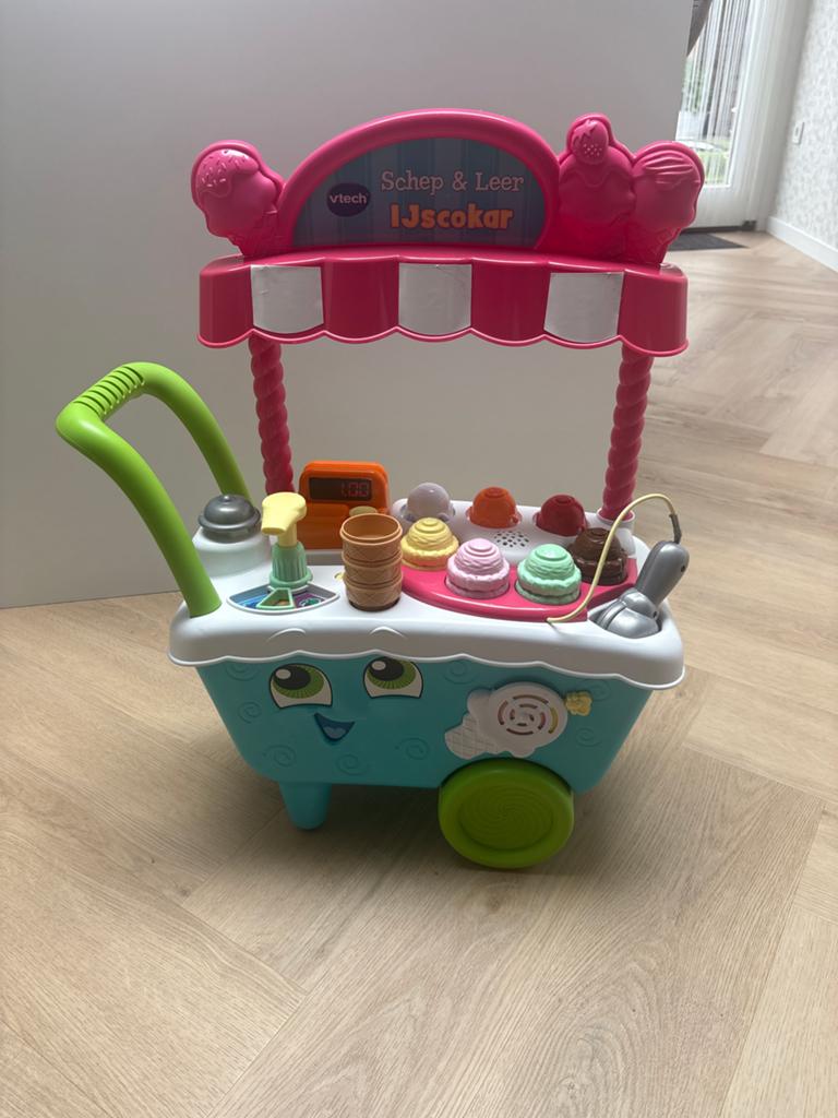 Vtech ijskar compleet, Ophalen, Gebruikt