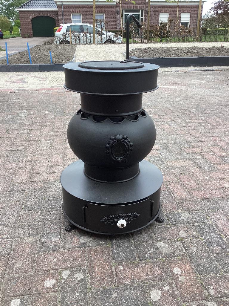 Potkachel op gas, Ophalen, Gas, Zo goed als nieuw, Vrijstaand