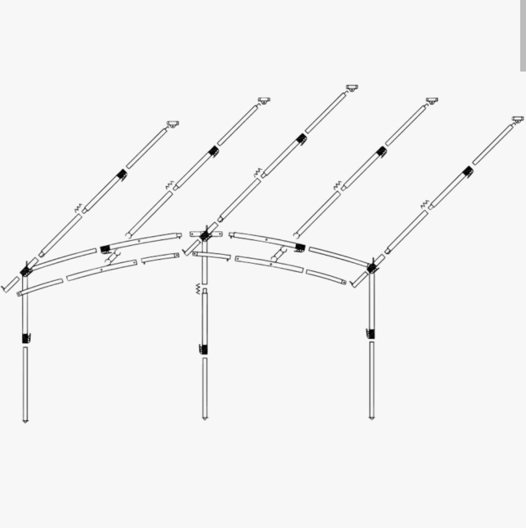 Gezocht aluminium voortentframe, Caravans en Kamperen, Ophalen, Zo goed als nieuw
