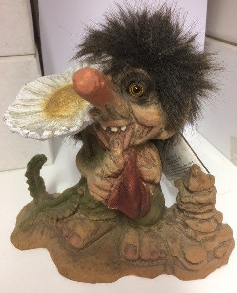 NyForm Trollen uit Noorwegen Flower Power Troll (nieuw), Verzenden, Nieuw, Fantasy