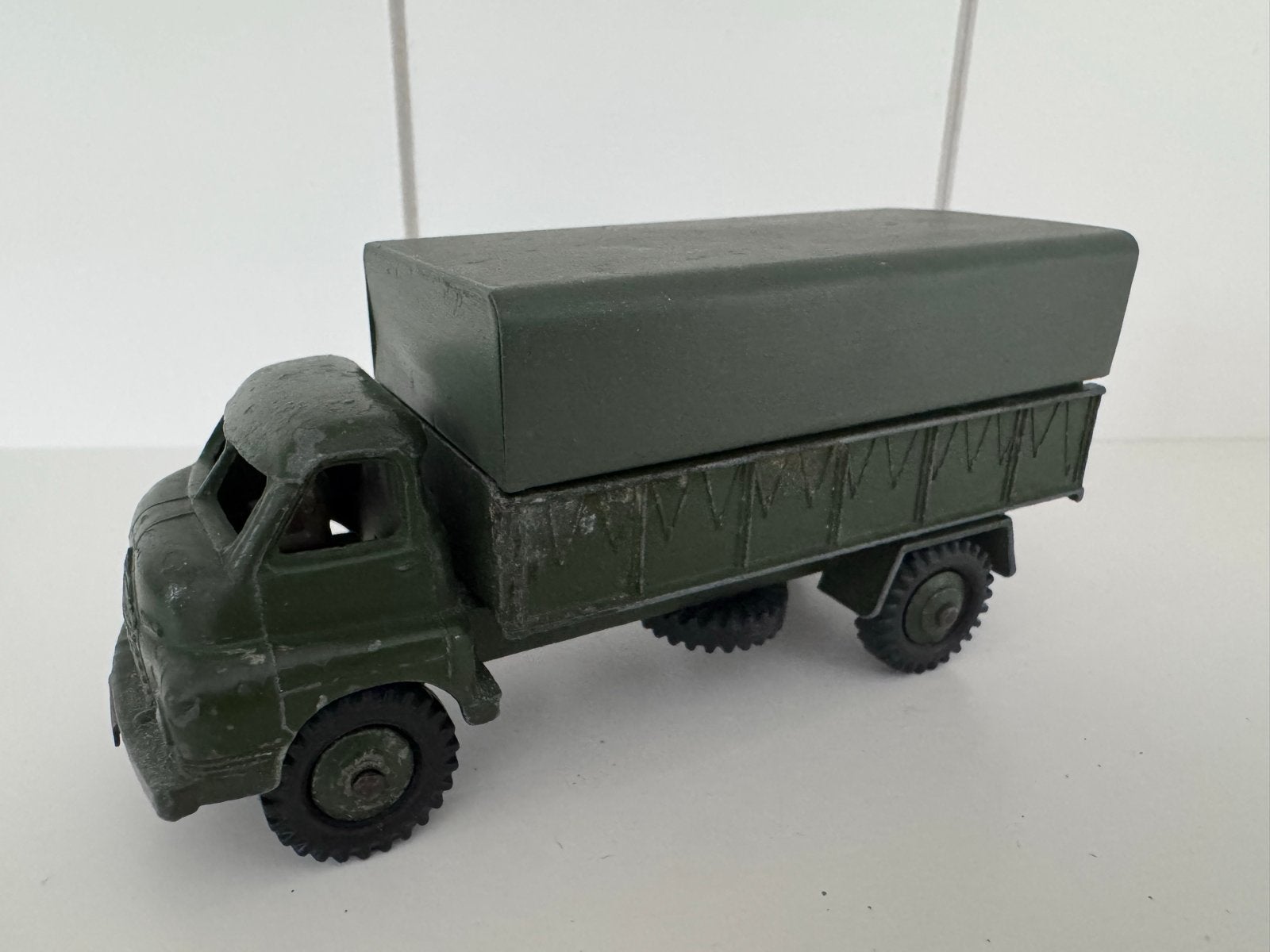 Vintage Dinky Toys Legertruck 3 Ton Army Wagon, Ophalen of Verzenden, Gebruikt