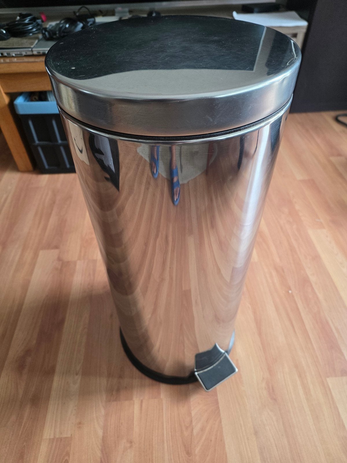 Brabantia 30L Vuilnisbak - Gebruikt, 50 – 75, Gebruikt, Met pedaal, Ophalen of Verzenden
