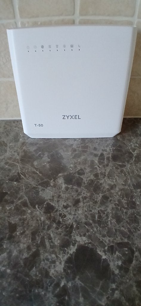 modem, Ophalen, Gebruikt, Router met modem, ZYXEL
