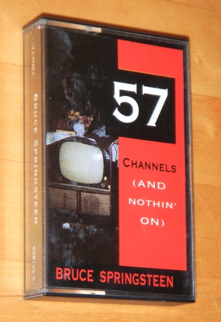 cassette single - Bruce Springsteen - 57 Channels, Verzenden, Gebruikt, Pop, 1 bandje