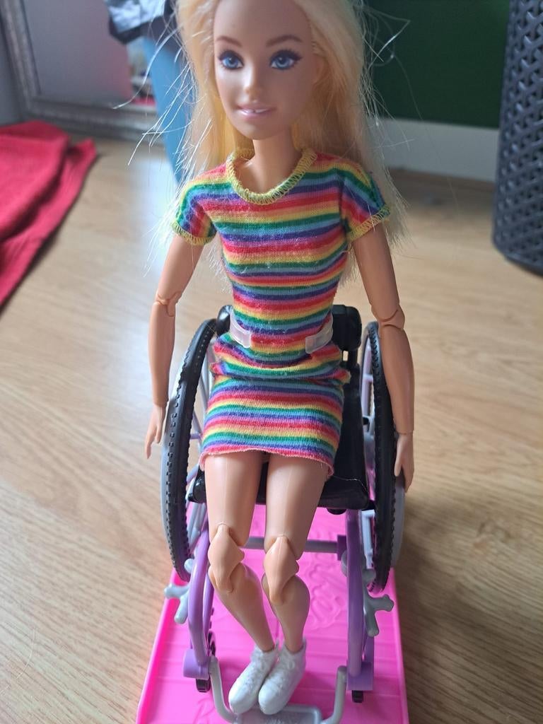 Barbie in rolstoel, Ophalen, Nieuw, Barbie