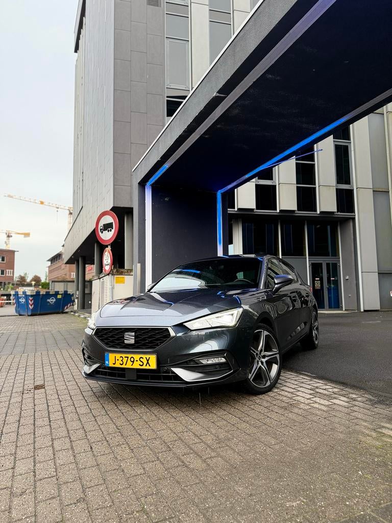 Seat Leon 1.0 TSI FR Edition, Voorwielaandrijving, Zwart, Leon, Leder en Stof