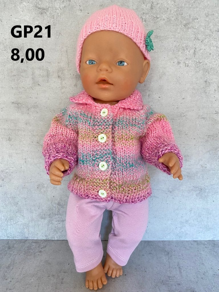 Poppenkleertjes baby born. Set. Opbrengst KiKa., Ophalen of Verzenden, Nieuw, Babypop