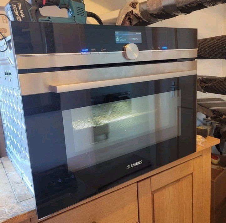 SIEMENS StudioLine CM836GPS1 inbouw combimagnetron, Witgoed en Apparatuur, Magnetrons, Ophalen, Combimagnetron, Hete lucht, Zo goed als nieuw