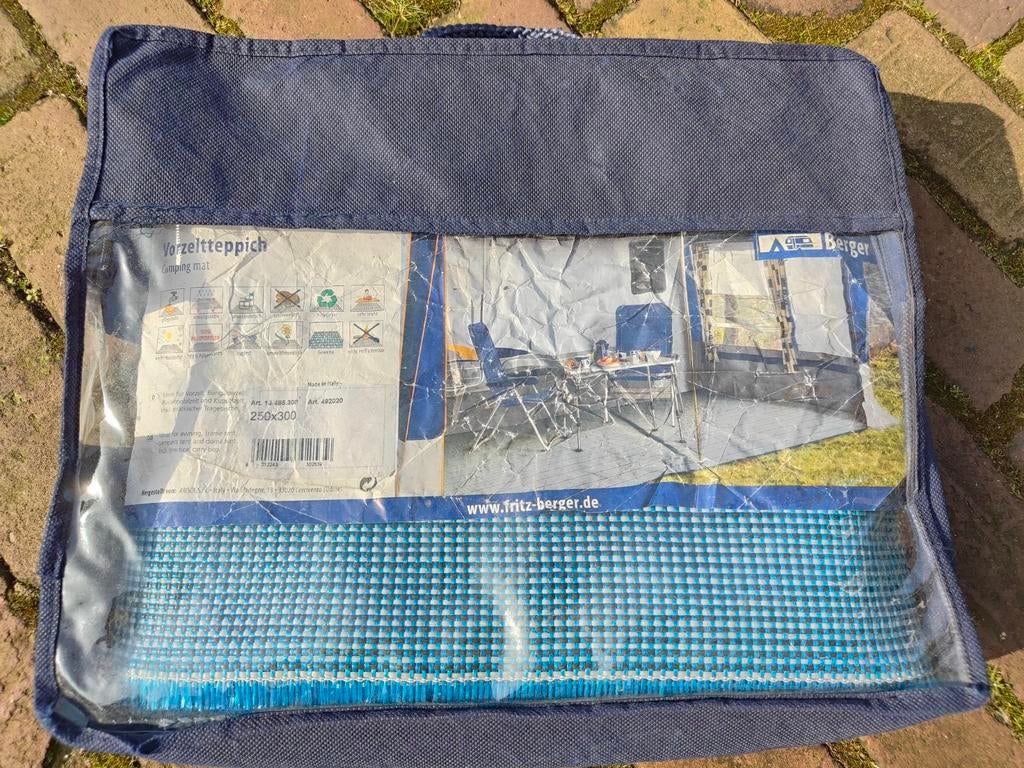 Grondzeil 250x300 cm voor camper of caravan, Caravans en Kamperen, Ophalen of Verzenden, Zo goed als nieuw