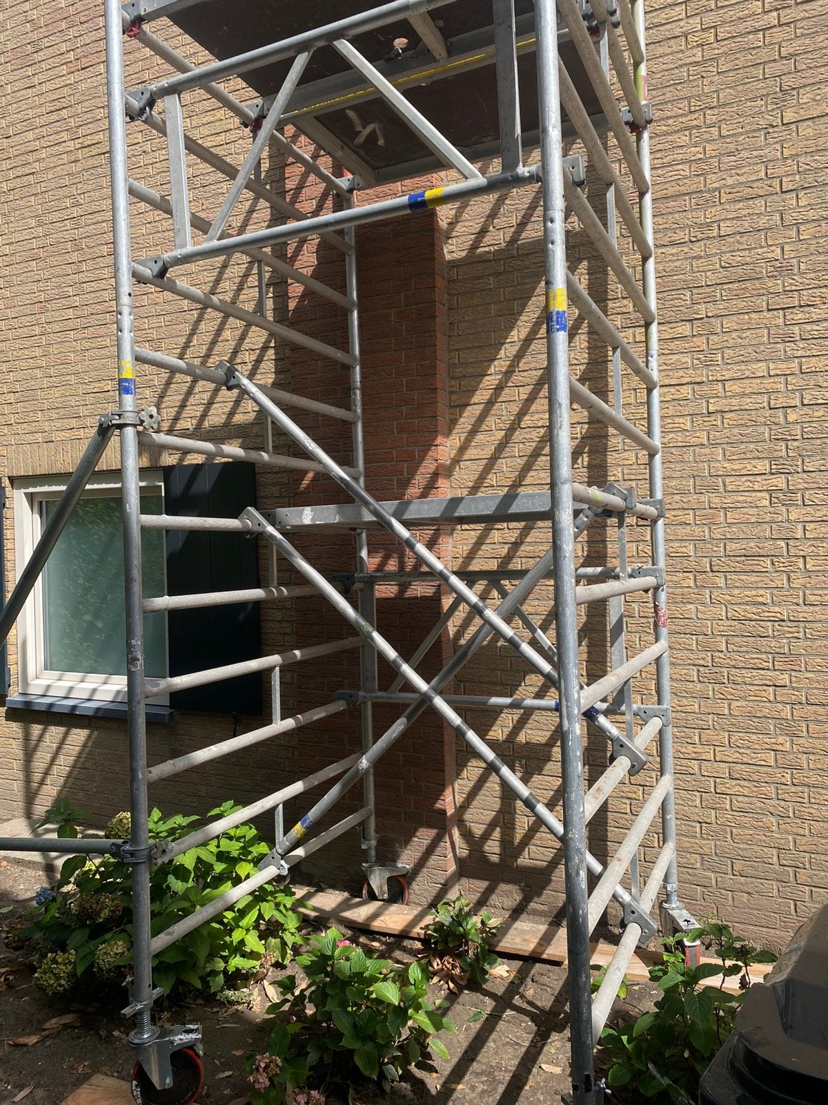 Alu rolsteiger, Ophalen of Verzenden, Gebruikt
