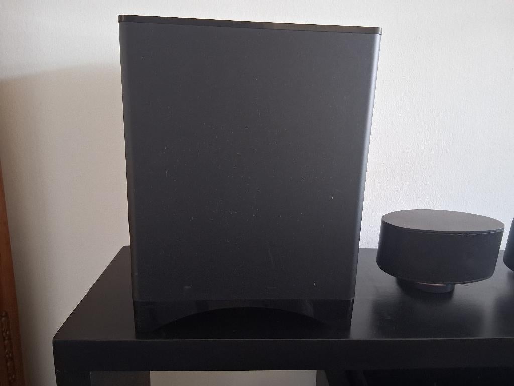 Onkyo LS3100 | Compleet 2.1‑systeem | Draadloze subwoofer, Ophalen, Zo goed als nieuw, Speakers, Overige merken