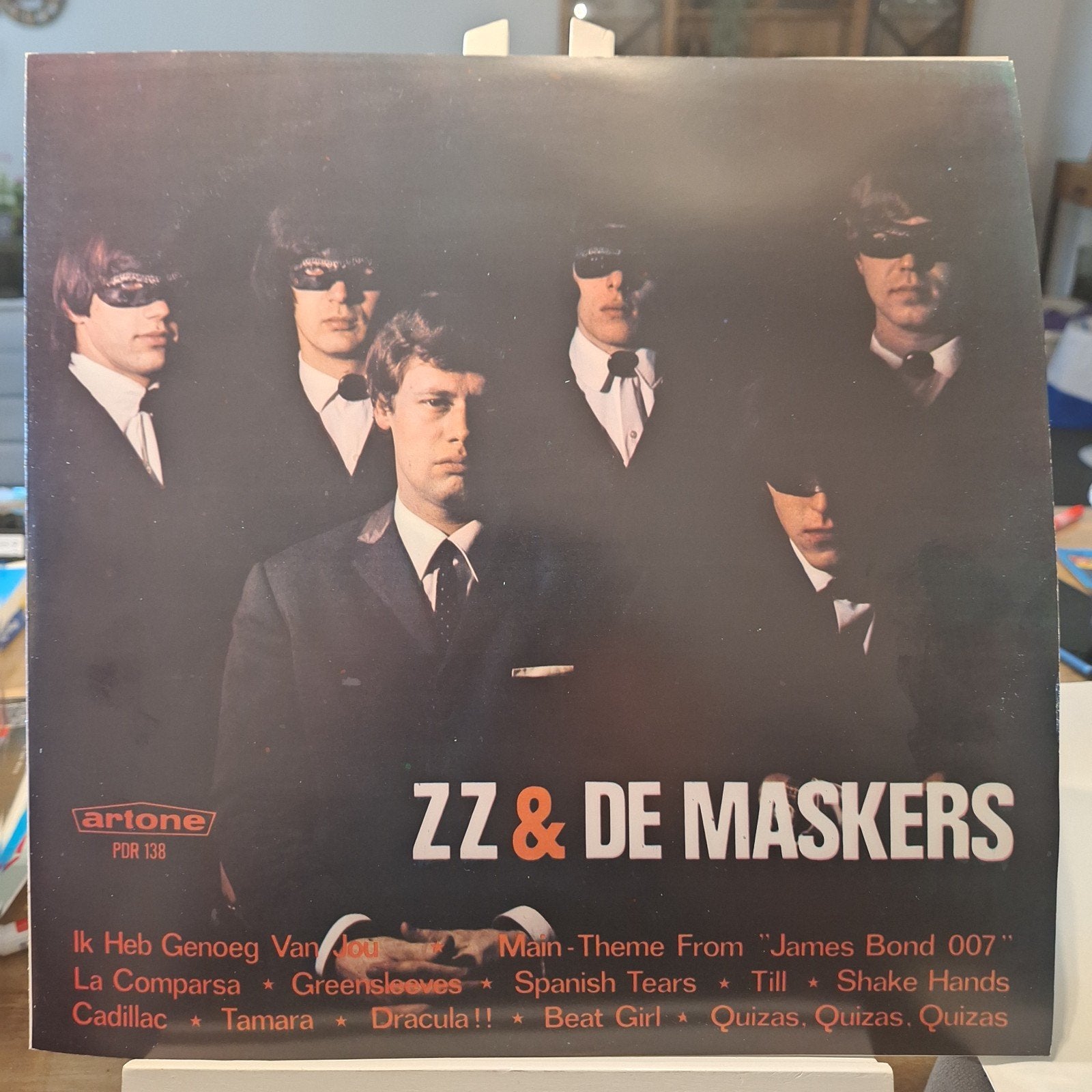 ZZ en de maskers - LP - 1965, Ophalen of Verzenden, 12 inch, Levenslied of Smartlap