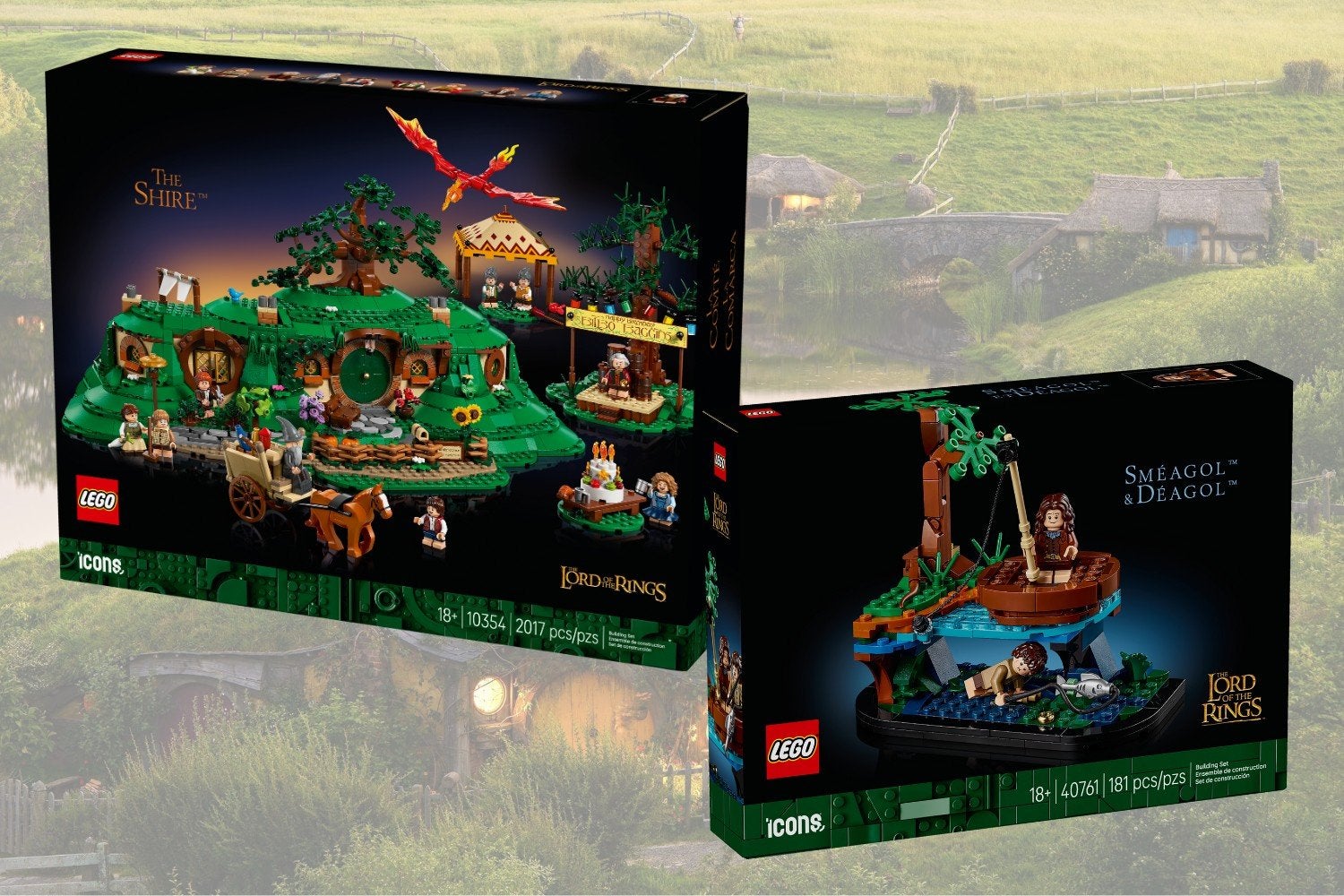 Lego Lord of the Rings The Shire 10354 + gwp 40761 nieuw cib, Ophalen, Overige thema's, Lego, Nieuw