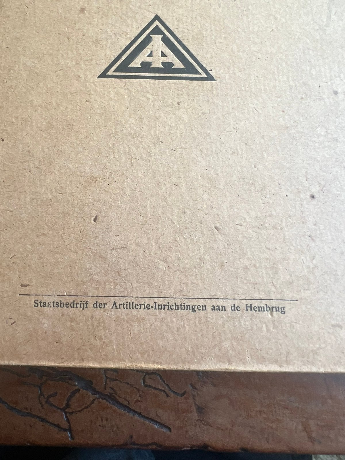 Nederlands voorschrift affuit Hembrug artillerie mobilisatie, Verzamelen, Verzenden, Nederland, Embleem of Badge