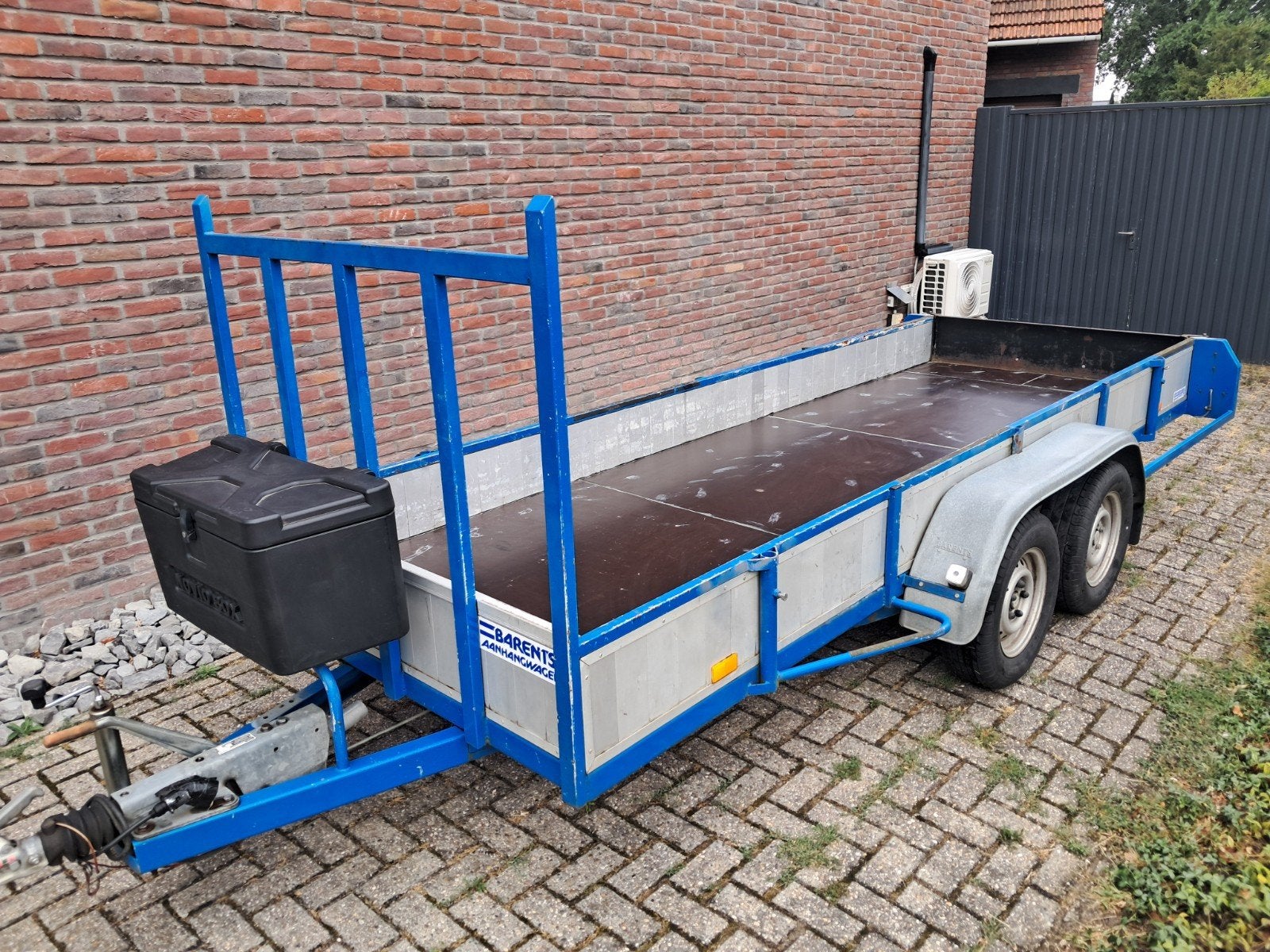 Hapert K2700 aanhanger 410x135 cm, Ophalen, Gebruikt