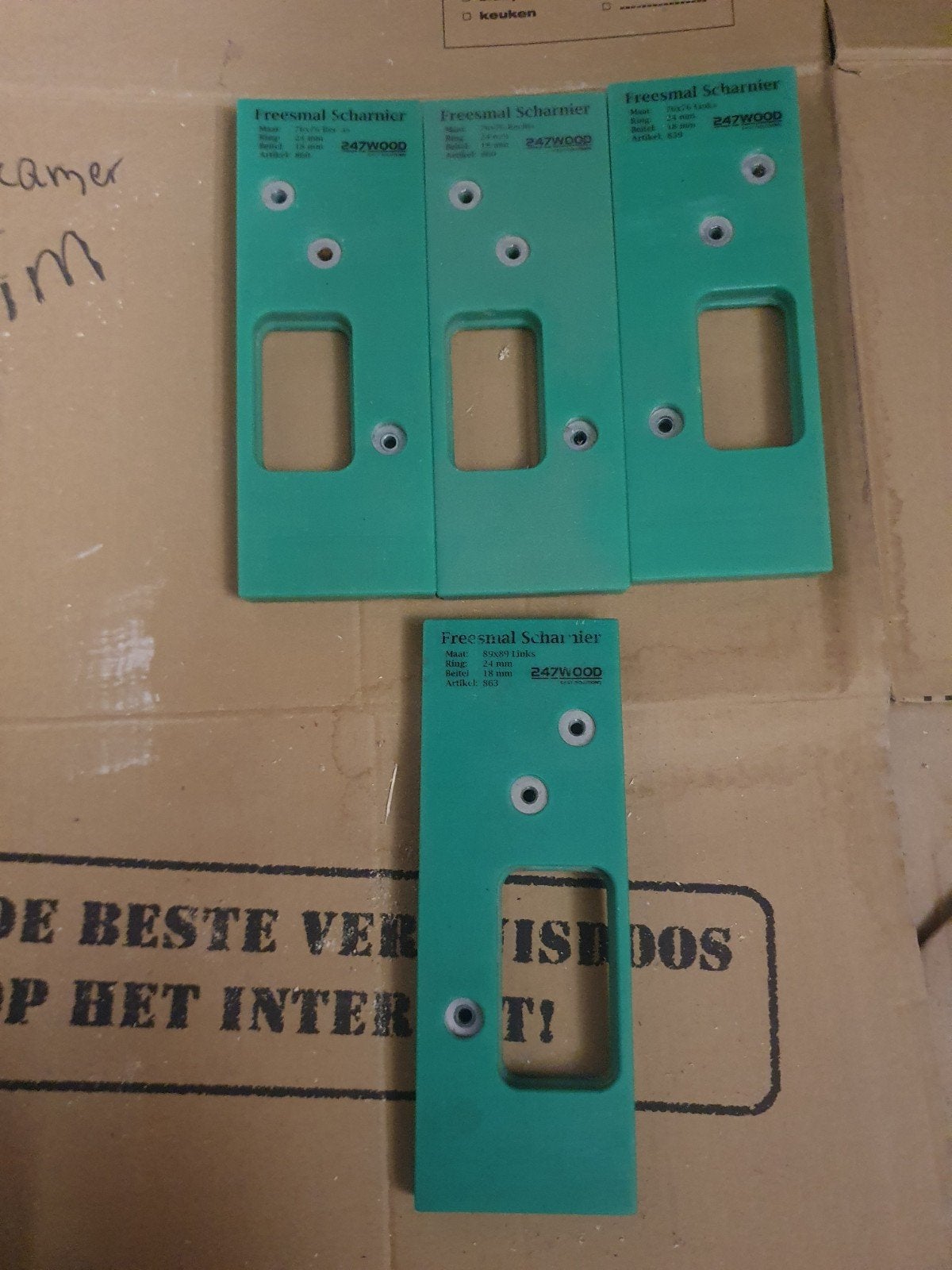 247wood freesmal scharnier, Doe-het-zelf en Verbouw, Ophalen of Verzenden, Gebruikt, Elektrisch, Tuinfrees