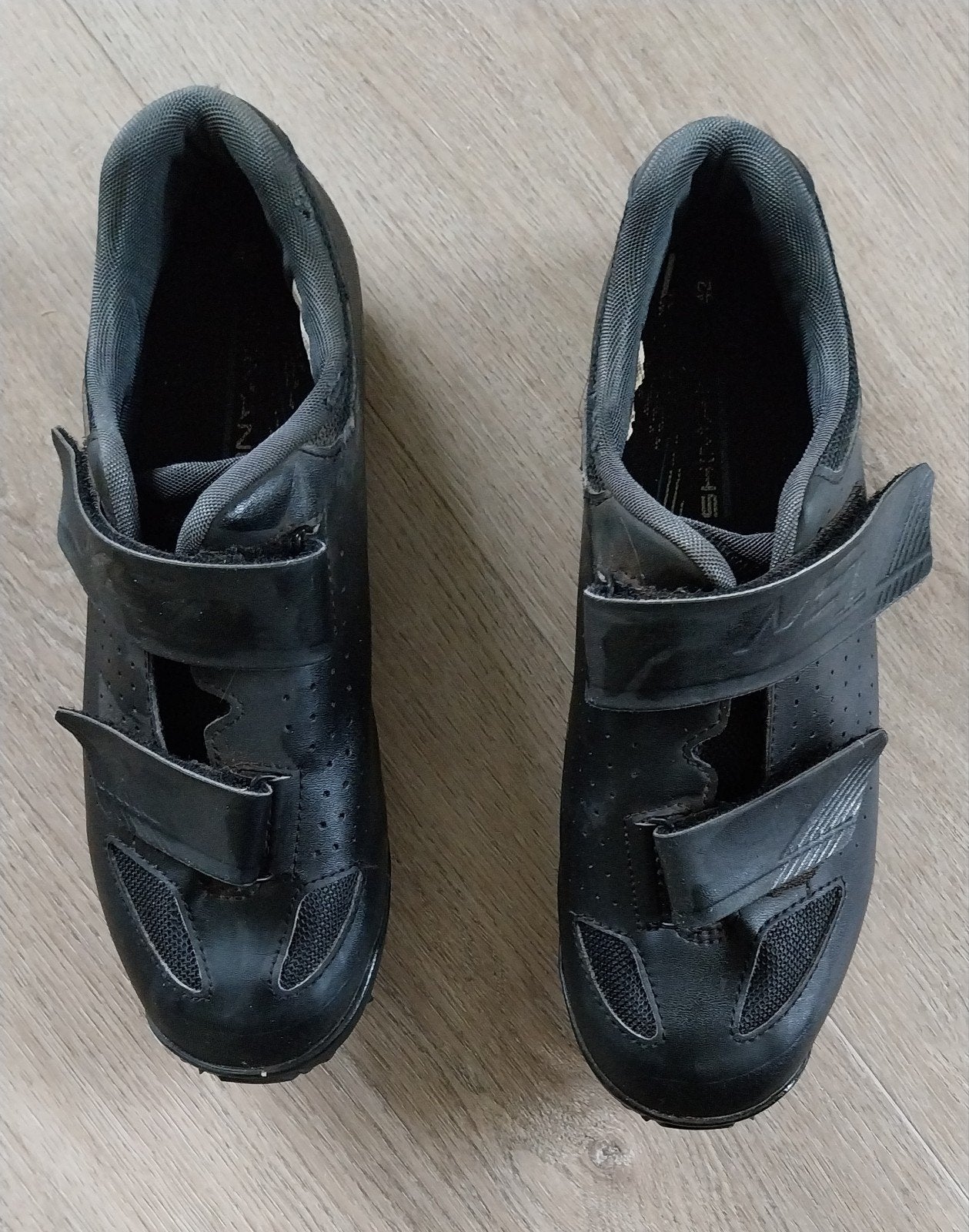 Shimano fietsschoenen maat 42, Fietsen en Brommers, Gebruikt, Heren, Schoenen, Overige maten