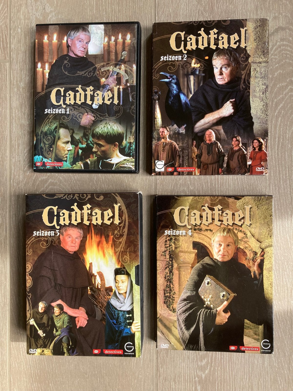 Cadfael dvd serie - 4 seizoenen, Cd's en Dvd's, Ophalen of Verzenden, Gebruikt