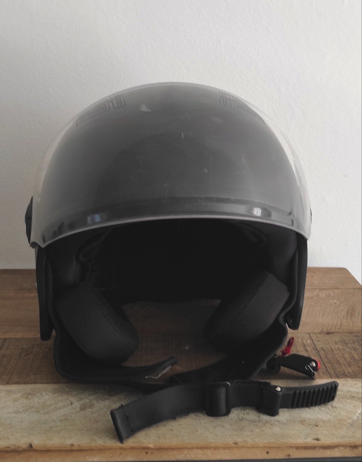 Vinz Jethelm Maat M (57-58) - Bromfiets/Scooter Helm, Ophalen of Verzenden, Gebruikt, Medium, Vinz