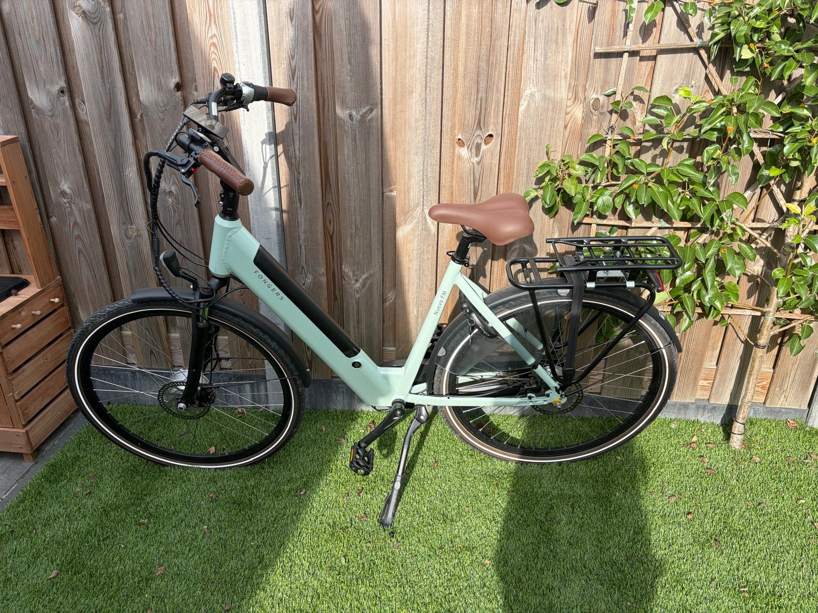 Zo goed als nieuwe Fonser e-bike met 7 versnellingen, Zo goed als nieuw, 51 tot 55 cm, 50 km per accu of meer, Ophalen