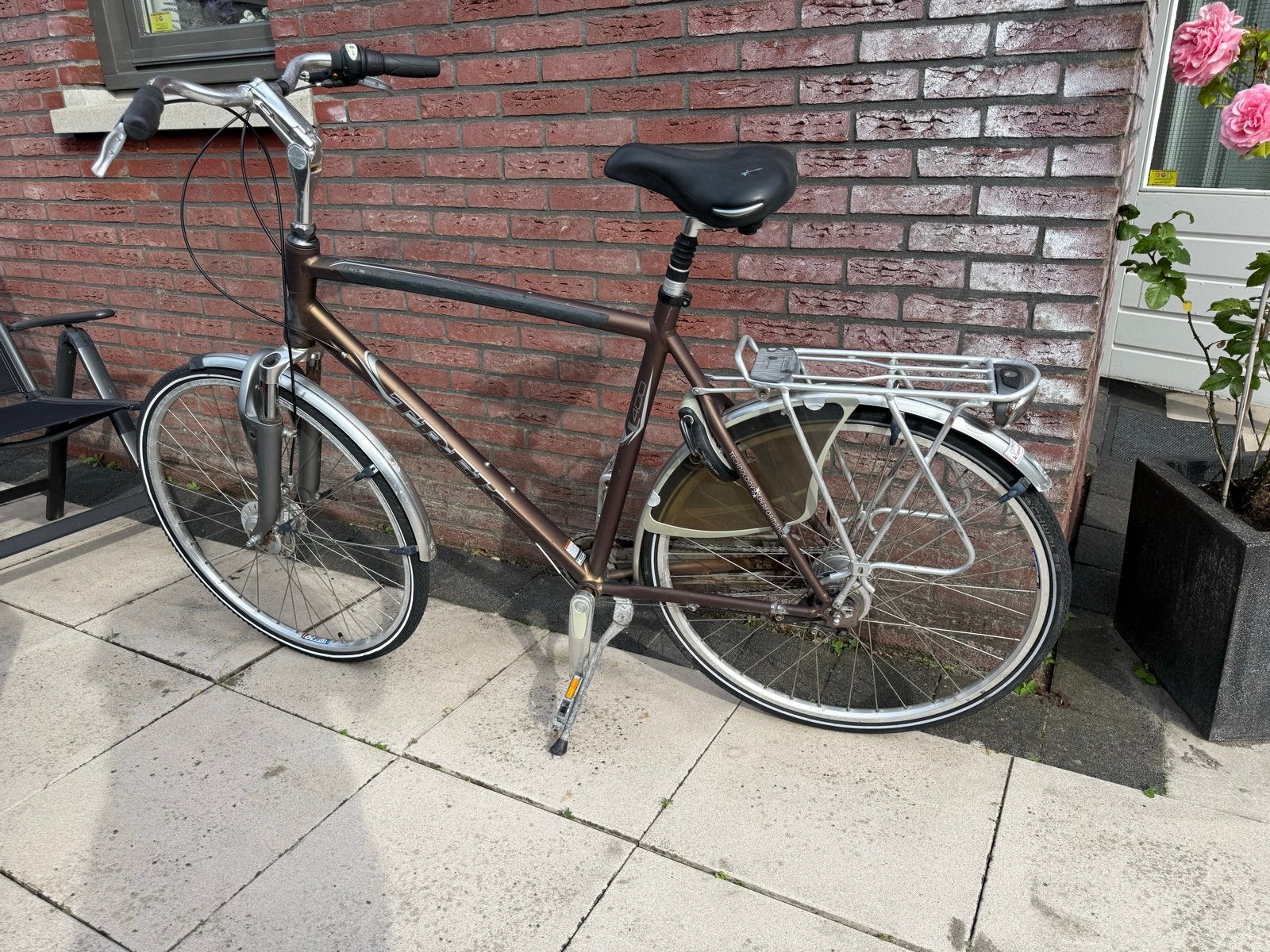 Trek Navigator 400 herenfiets- gebruikt, Gebruikt, Versnellingen, 61 tot 65 cm, Schijfrem