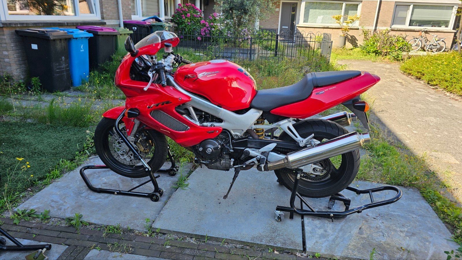 VTR1000  Firestorm 1999, Ophalen, Gebruikt