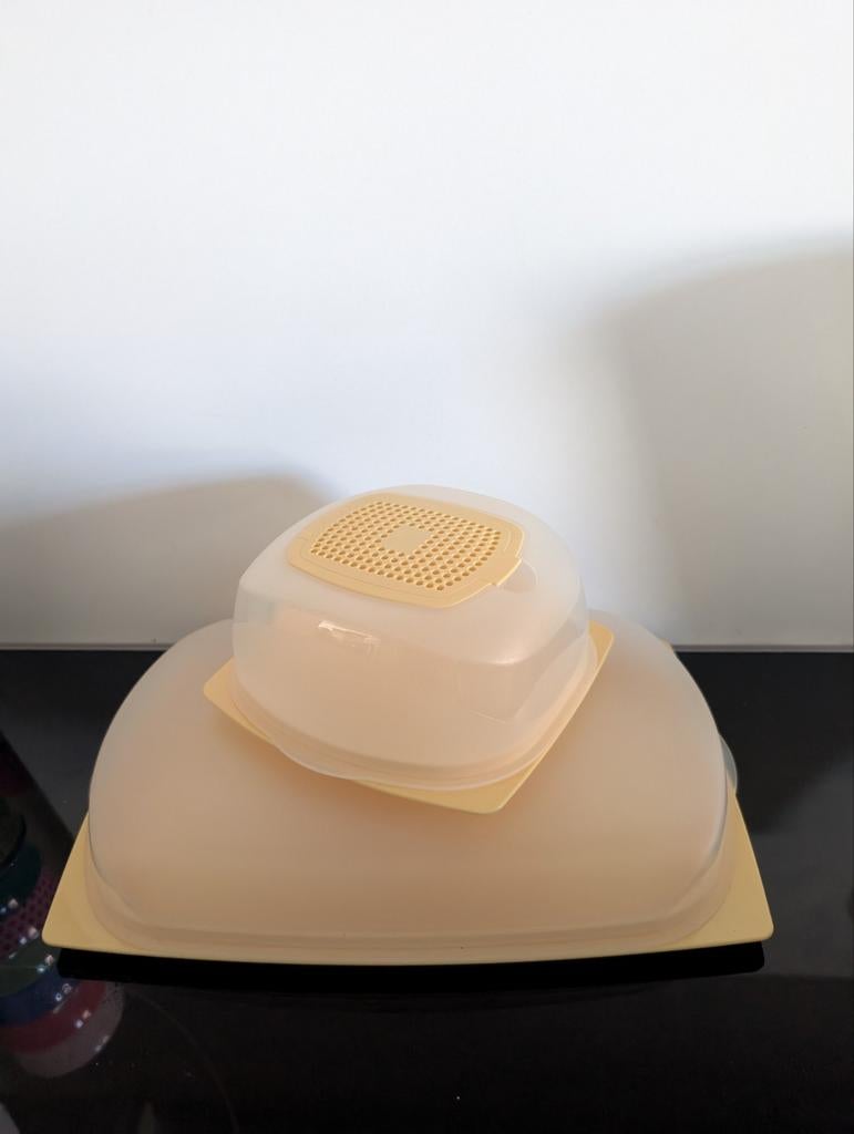 Tupperware cheese Smart 2 stuks, Ophalen of Verzenden, Nieuw, Geel, Overige typen