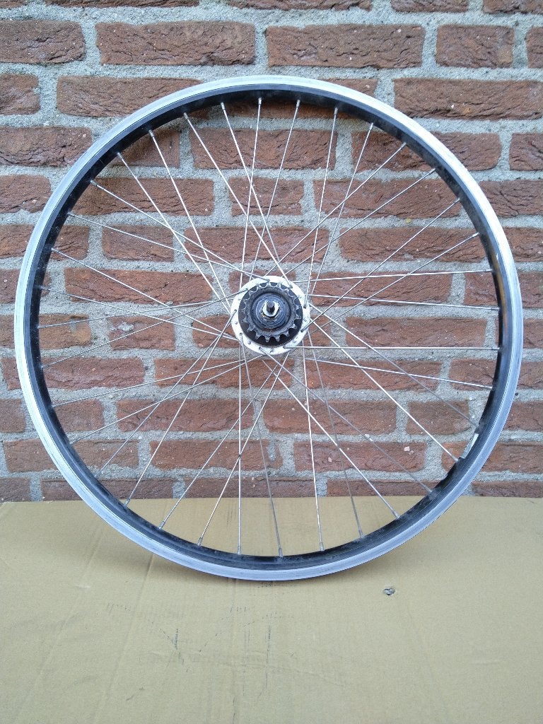 Achterwiel 7 versnelling 28 inch €65,-, Fietsen en Brommers, Fietsonderdelen, Gebruikt, Ophalen of Verzenden, RIDE, Volgt