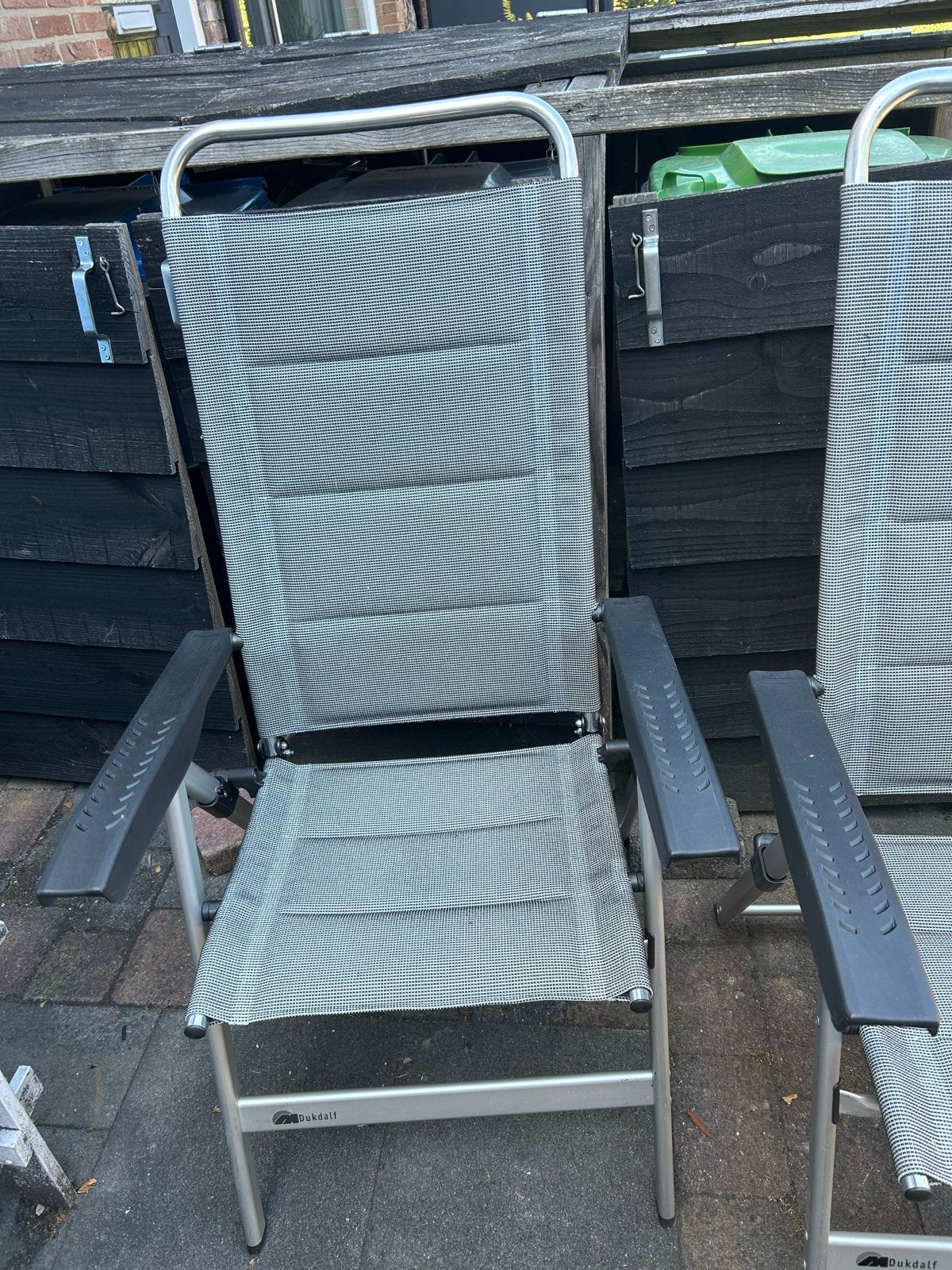Lichtgewicht Dukdalf Dynamic campingstoelen, Ophalen, Zo goed als nieuw, Campingstoel
