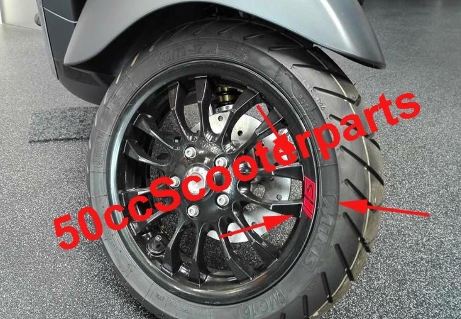 Sticker "S" rood wiel Vespa Sprint 2h001926000a1, Ophalen of Verzenden