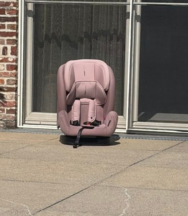 Kidsriver autostoel roze - Zo goed als nieuw, Ophalen
