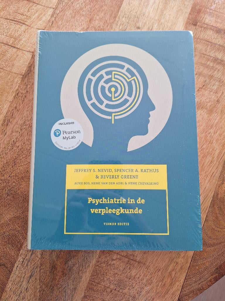 Psychiatrie in de verpleegkunde, Boeken, Pearson, Ophalen of Verzenden, Zo goed als nieuw, Nederlands