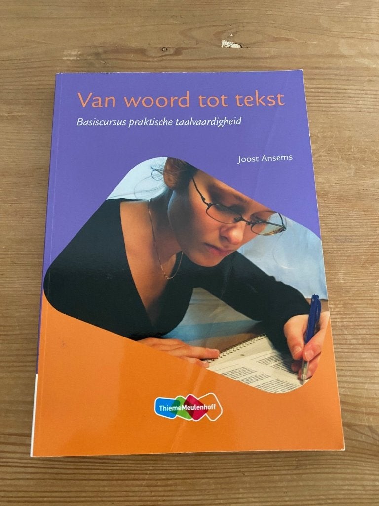 Van woord tot tekst, Boeken, Ophalen of Verzenden, Beta, Zo goed als nieuw, HBO