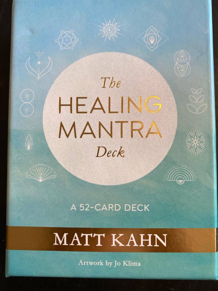 The Healing Mantra Deck - Matt Kahn (52 kaarten), Boeken, Ophalen of Verzenden, Zo goed als nieuw, Spiritualiteit algemeen, Overige typen