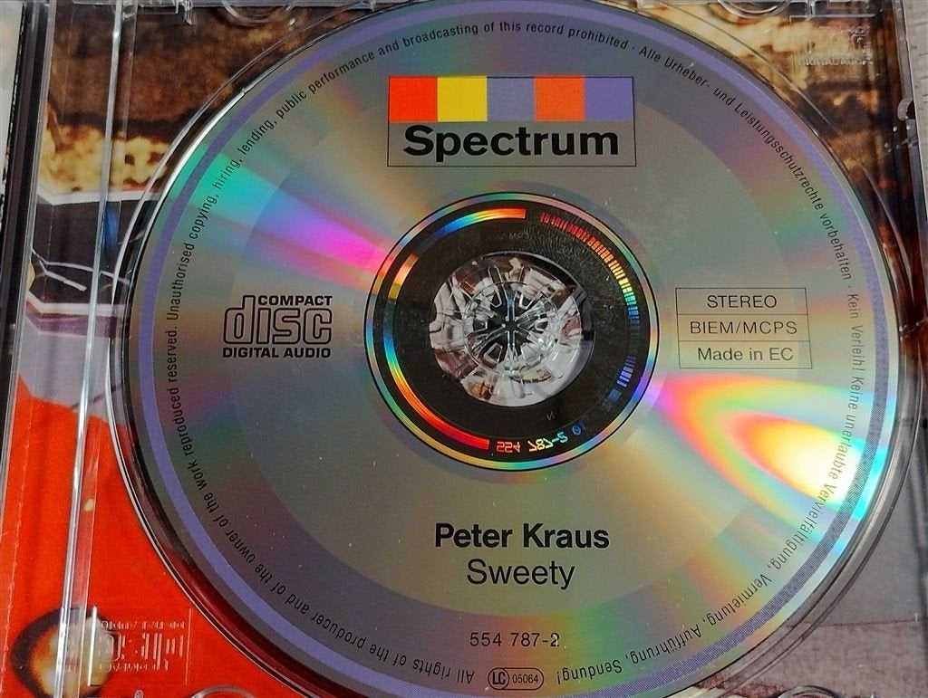 Peter Kraus - Sweety, Ophalen of Verzenden, Zo goed als nieuw