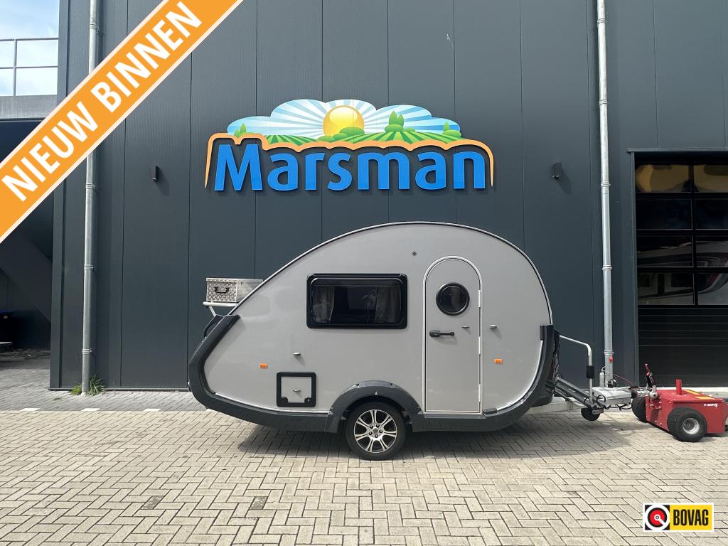 T@B 320 Zeer compleet, Caravans en Kamperen, Standaardzit, Kachel, Tot en met 2, T@b