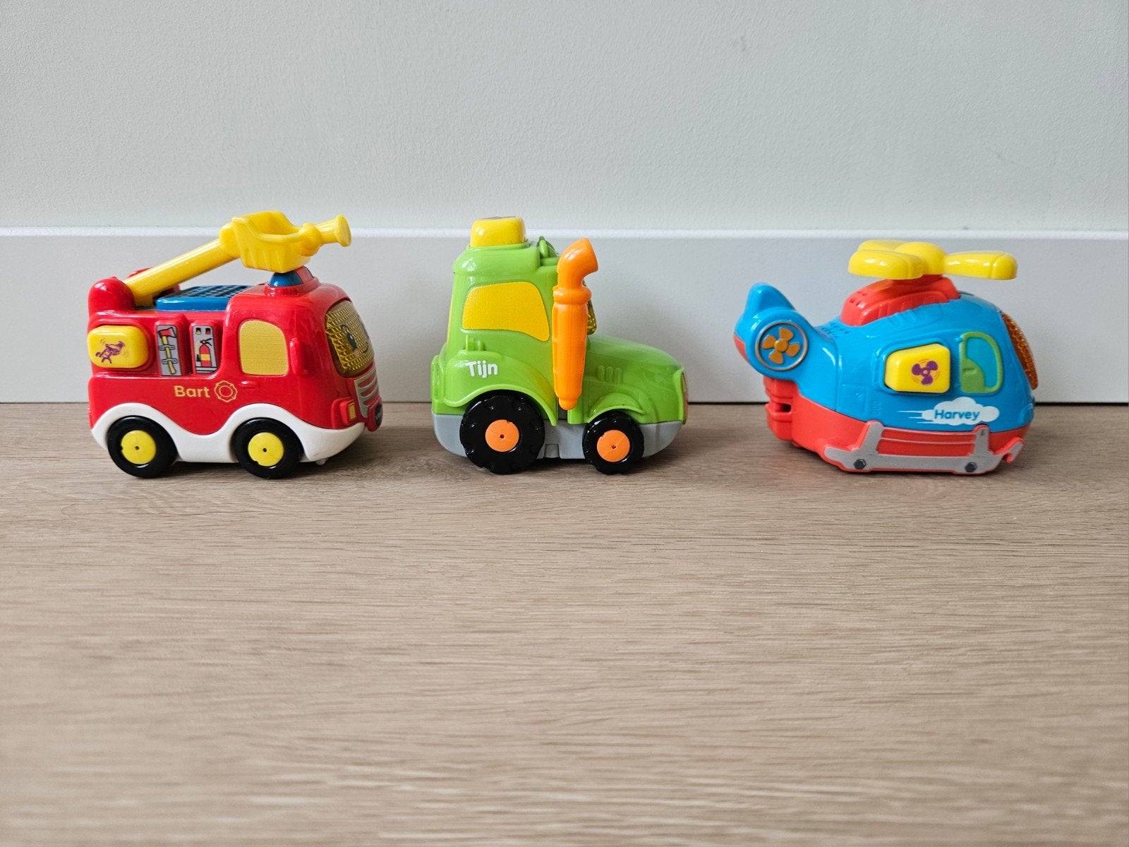 Vtech Toet Toet Auto's Bart, Tijn en Harvey, Ophalen of Verzenden
