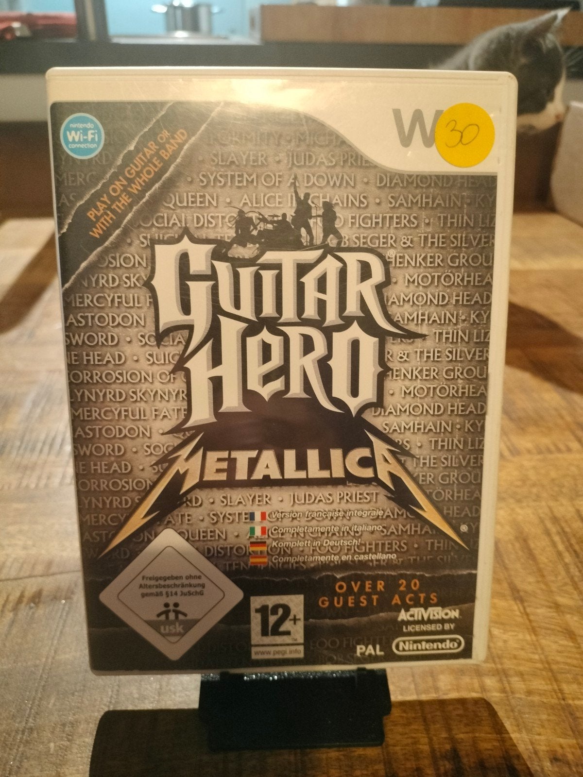 Guitar Hero Metallica Wii - Compleet met boekje, Muziek, Gebruikt, 2 spelers, Eén computer