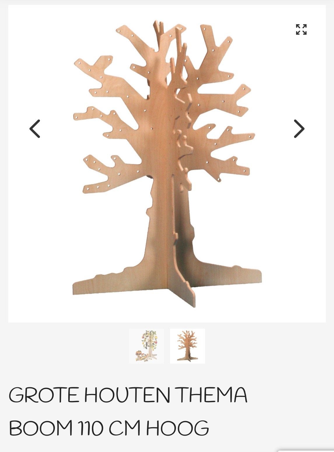 Houten wensboom - Perfect voor feesten en evenementen, Ophalen, Hout, Gebruikt, Landelijk