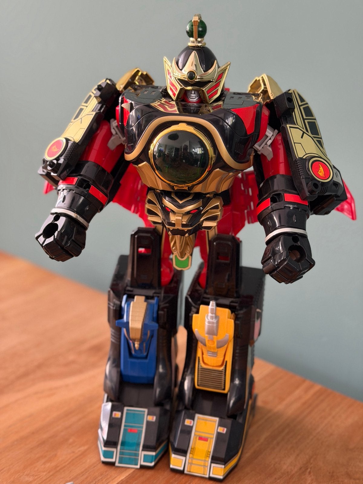 Complete Power Rangers Ninja Megazord Deluxe Set (Vintage), Ophalen of Verzenden, Gebruikt