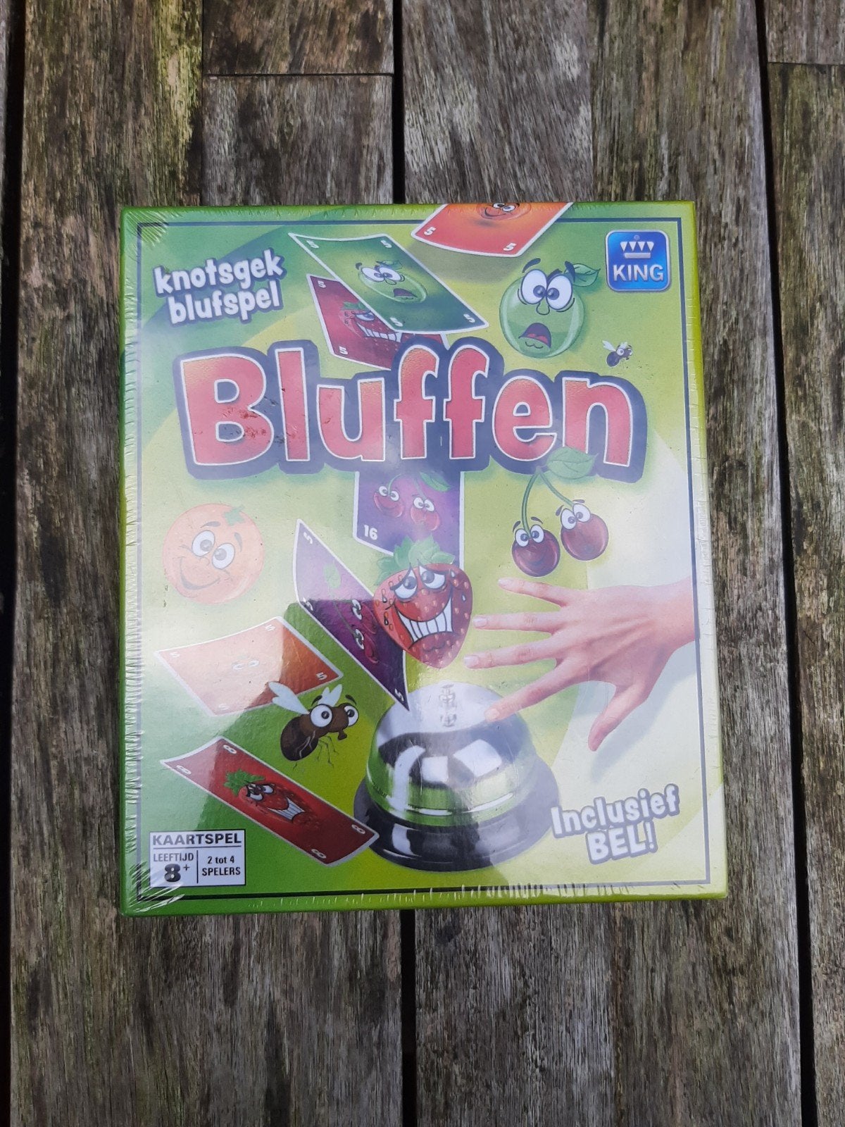Bluffen spel bel kaartspel, Ophalen of Verzenden, Nieuw