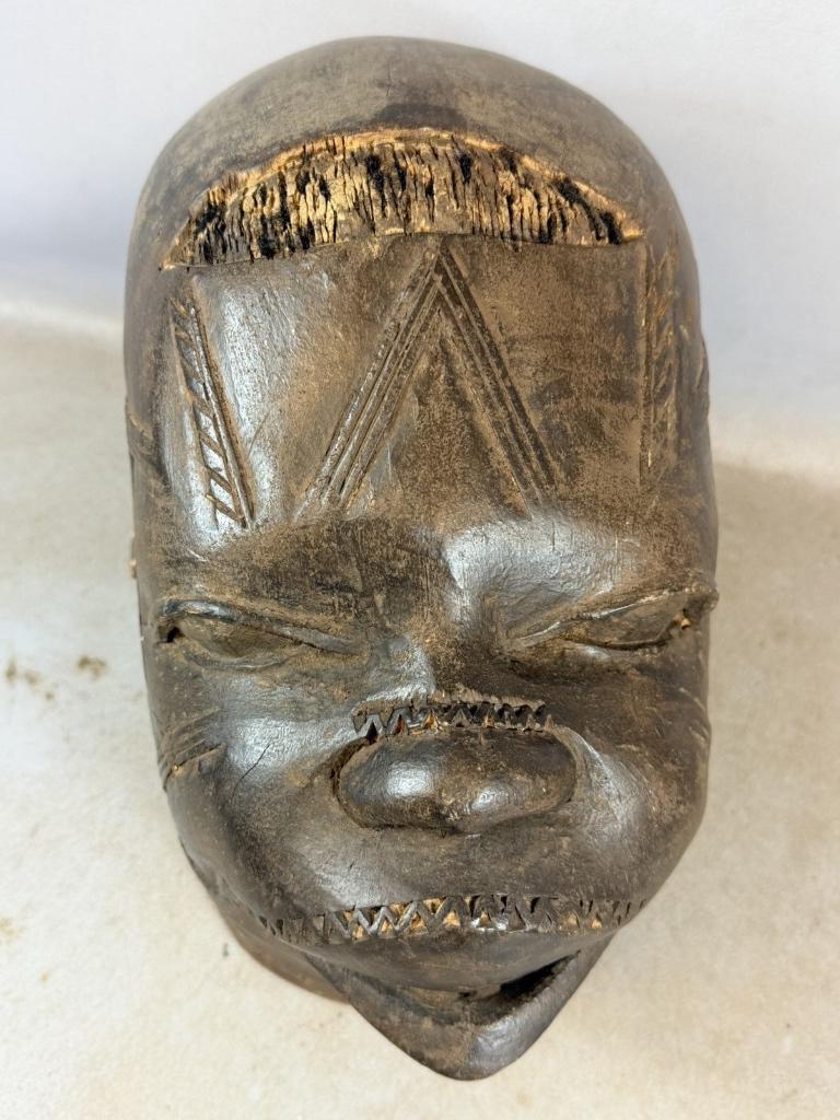 260447 Mooi Afrikaans Makonde helm masker - Tanzania., Ophalen of Verzenden